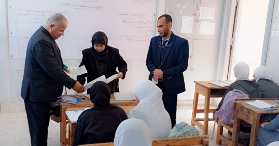 جولة لوكيل تعليم الفيوم بعدد من مدارس المحافظة