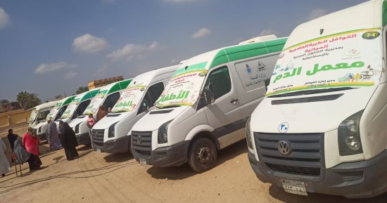 القافلة الطبية المجانية بأبوصوير بالإسماعيلية تقدم خدماتها لـ1240 مواطنا