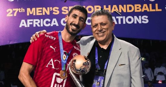 يحيى خالد أفضل لاعب في الدوري الفرنسي لكرة اليد