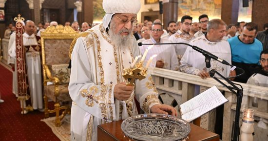 البابا تواضروس من دير مارمينا: الأمانة والاتضاع والشكر مفاتيح الطريق للحياة الأبدية