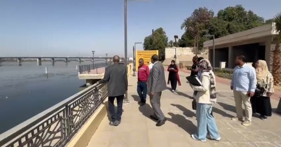 محافظ قنا: استلام مشروع الكورنيش عقب استيفاء شروط منظومة مقاومة الحريق