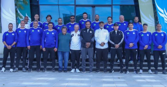 إجراء اختبارات دبلومة التدريب الأفريقية للرخصة A8