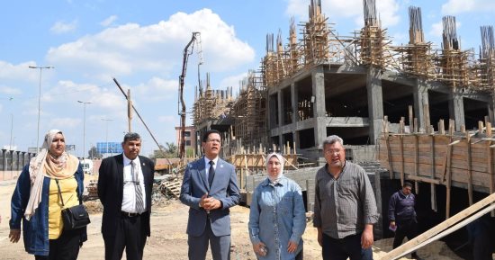 يضم 50 مدرجا يسع 10 ألاف طالب.. رئيس جامعة بنها يتابع أعمال إنشاء مجمع المدرجات