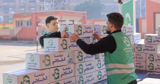 الجارحى عضو التحالف الوطنى تشارك فى «إيد واحدة» ببورسعيد بدعم غذائى.. فيديو