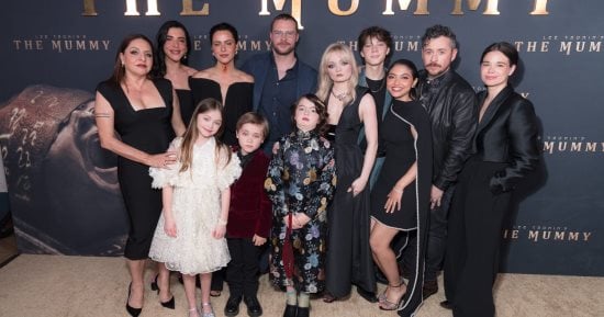 مى الغيطى فى العرض الخاص لـ Lee Cronin's The Mummy بكاليفورنيا