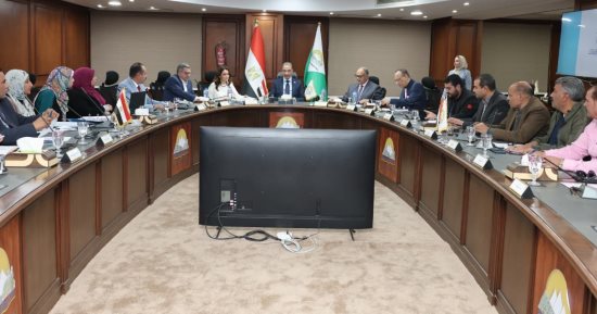 محافظ الجيزة يترأس اجتماع اللجنة العليا للإعلانات لضبط المنظومة وتعظيم الموارد