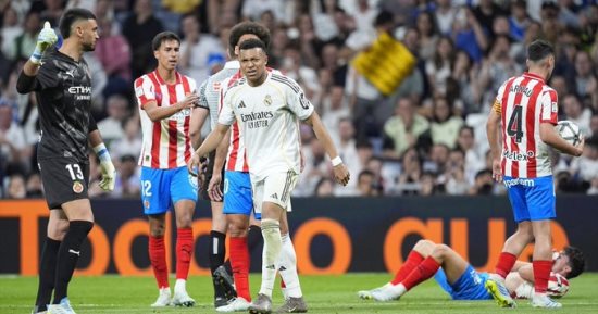 هدية جديدة لبرشلونة.. ريال مدريد يتعادل مع جيرونا 1 - 1 في الدوري الإسباني