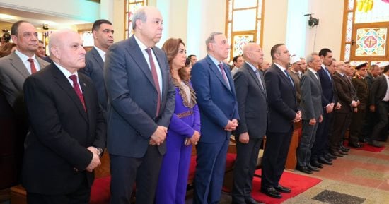 رئيس النيابة الإدارية يشهد احتفالية الطائفة الإنجيلية بعيد القيامة المجيد