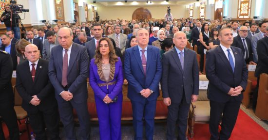 محافظ القاهرة يشهد احتفال الطائفة الإنجيلية بعيد القيامة بمصر الجديدة