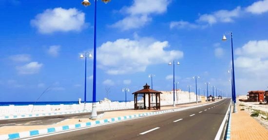 كورنيش غرب مطروح.. تاج جديد يجمع جواهر البحر المتوسط 