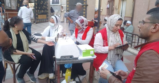 صحة سوهاج: انتشار مكثف لفرق التوعية بالكنائس خلال احتفالات عيد القيامة المجيد