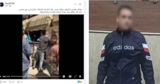 معركة «ركنة» عين شمس.. صاحب محل يحطم سيارة ويضرب قائدها