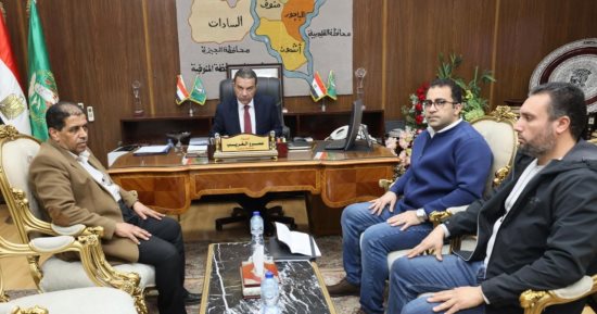 محافظ المنوفية يوجه بتوفير قطعة أرض لإقامة محطة رفع صرف صحى لخدمة منطقة الماحى