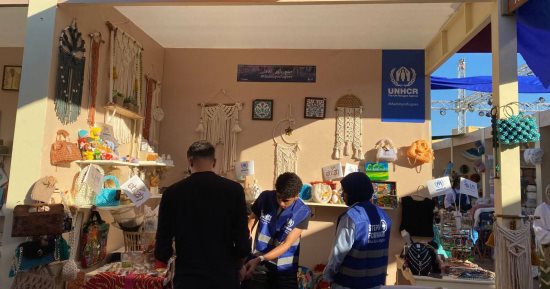 صناع الحياة عضو التحالف الوطني تشارك في معرض “ديارنا” لدعم وتمكين اللاجئين اقتصاديًا