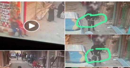 سلاح أبيض وفيديو قديم.. حقيقة هجوم "مسجل خطر" على محل بقطور