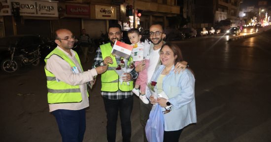 شركة مياه الشرب بسوهاج تشارك الأقباط فرحتهم بعيد القيامة المجيد