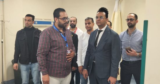 وكيل صحة سوهاج يتفقد مستشفى جهينة النموذجى لمتابعة الخدمات وبحث التوسع بها