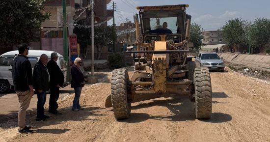 محافظ الجيزة يعلن بدء رصف وتطوير طريق أم دينار بمنشأة القناطر