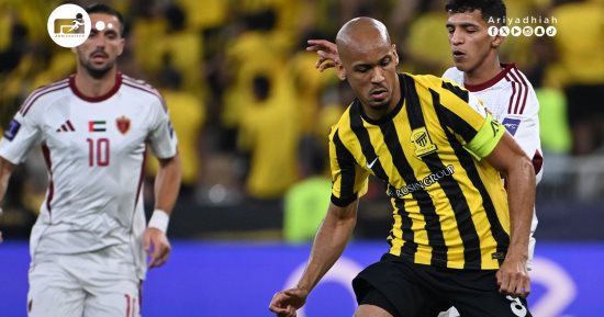 شوط سلبى فى مباراة الاتحاد ضد الوحدة بدورى أبطال آسيا