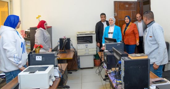 نائب محافظ الإسكندرية تتفقد مركز التدريب وتتابع عمل منظومة الشكاوى الحكومية