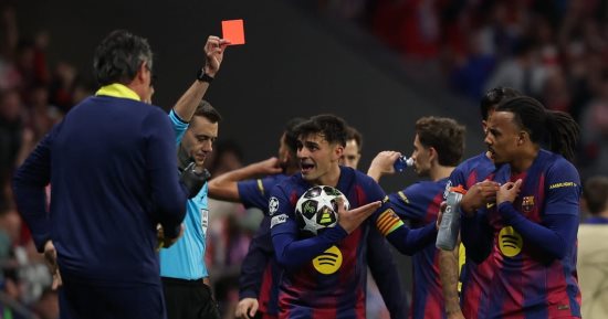 برشلونة يشكو التحكيم بعد وداع دورى أبطال أوروبا