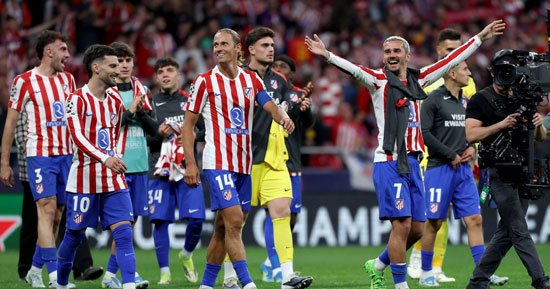 أتلتيكو مدريد يتأهل لنصف نهائي دوري أبطال أوروبا على حساب برشلونة.. صور 