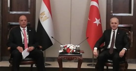 رئيس النواب يلتقى نظيره التركى ويدعو لزيادة الاستثمارات التركية فى السوق المحلى