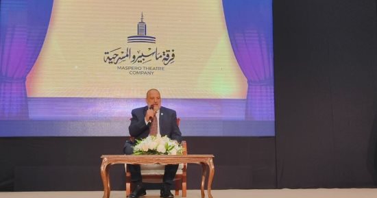 خالد الصاوى: أتمنى تقديم عرض مسرحى بـ10 شباب يكونوا نواة لفرقة ماسبيرو