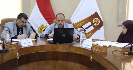 نائب محافظ الوادى الجديد يبحث موقف بروتوكولات التعاون المُوقّعة مع هيئة تنمية الصعيد 