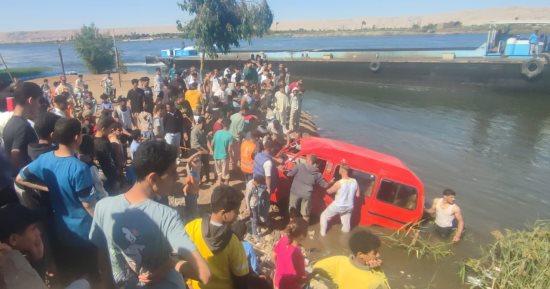 إخلاء سبيل سائق سيارة حادث عبارة الشورانية بسوهاج بكفالة 5 آلاف جنيه