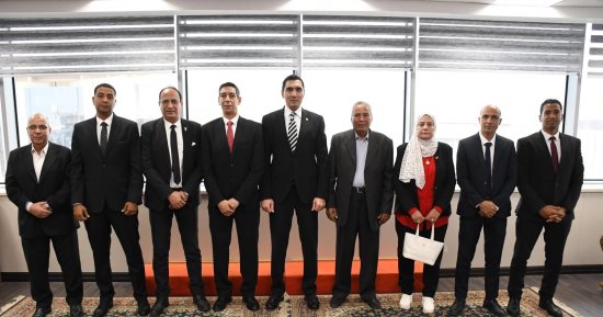 وزير الرياضة يستقبل مجلسى إدارة اتحادى ألعاب القوى والسلة