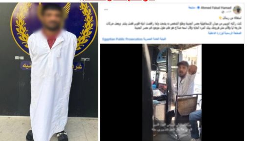 "ميني باص الرعب".. سقوط المتهم بالتعدي على سيدة وتوجيه إشارات خادشة لها