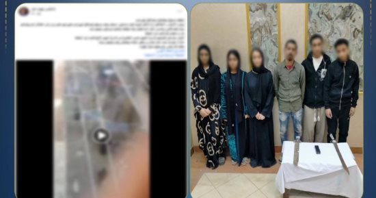 موقعة المطاوي والحجارة ..ضبط 6 شباب وفتيات بعد معركة شوارع مرعبة