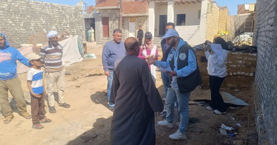شركة مياه القناة: تنفيذ أبحاث حالة ميدانية للأسر الأولى بالرعاية بمركز ومدينة فايد
