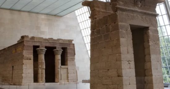 لأول مرة.. متحف متروبوليتان يعرض أعمال جياكوميتى داخل معبد دندور المصرى