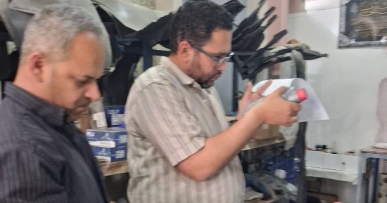 ضبط 966 عبوة مواد غذائية منتهية الصلاحية ونصف طن لحوم ودواجن فاسدة بالغربية
