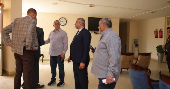 نقيب المحامين يتفقد نادي محامي بورسعيد