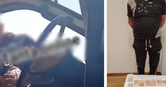 «إتاوة» تحت عيون الكاميرات.. سقوط بلطجي المواقف بطنطا