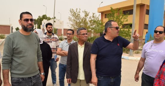 رئيس مياه القناة يتفقد محطة مياه التوطين بالقنطرة شرق لمتابعة كفاءة التشغيل