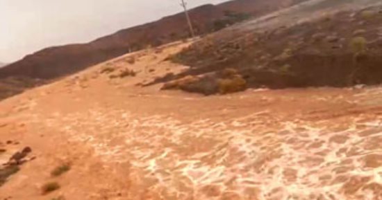 جنوب سيناء: فتح طريق وادي سعال سانت كاترين وغرفة العمليات تتابع الموقف لحظة بلحظة 
