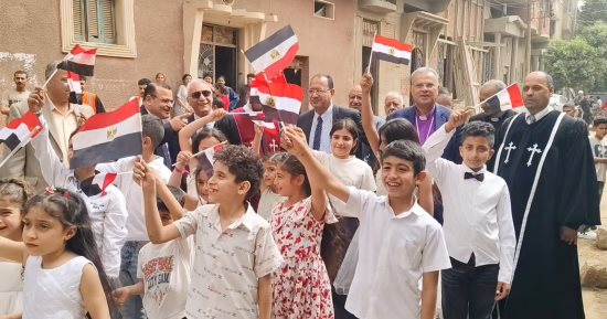 رئيس الطائفة الإنجيلية يختتم جولته بالصعيد بتنصيب القس إبراهيم ناجح راعيًا لكنيسة نعيم
