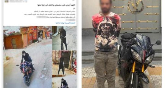 كشفته الكاميرات.. سقوط لص "الموتوسيكلات" بدار السلام