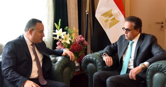 وزيرا الصحة والتعليم العالي يبحثان دعم منظومة التأمين الصحي الشامل