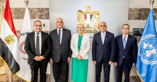 وحدة مكافحة غسل الأموال وتمويل الإرهاب المصرية تستقبل وفد مكتب الأمم المتحدة
