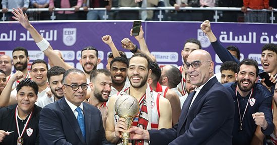 الزمالك بطلًا لكأس مصر لكرة السلة رجال بعد الفوز على الاتصالات