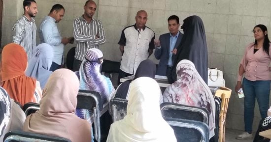 وكيل صحة الأقصر يتابع أعمال الدورة التدريبية لمكافحة العدوى بمدينة إسنا