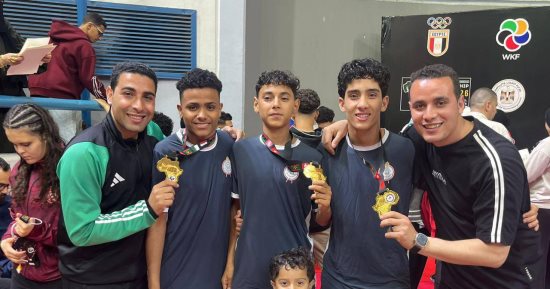 أبطال كاراتية كفر الشيخ يحصدون 3 ميداليات ذهبية في بطولة شمال أفريقيا