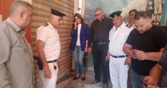 تشميع كافيهات مخالفة وقطع المرافق عنها خلال حملة مكبرة فى حى الطالبية.. صور