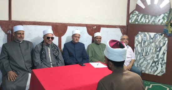 مدير أوقاف سوهاج يشهد انطلاق اختبارات المقارئ القرآنية