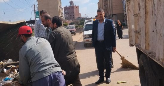 رئيس مدينة منوف الجديد: نظافة المدينة أولى أولويات العمل
